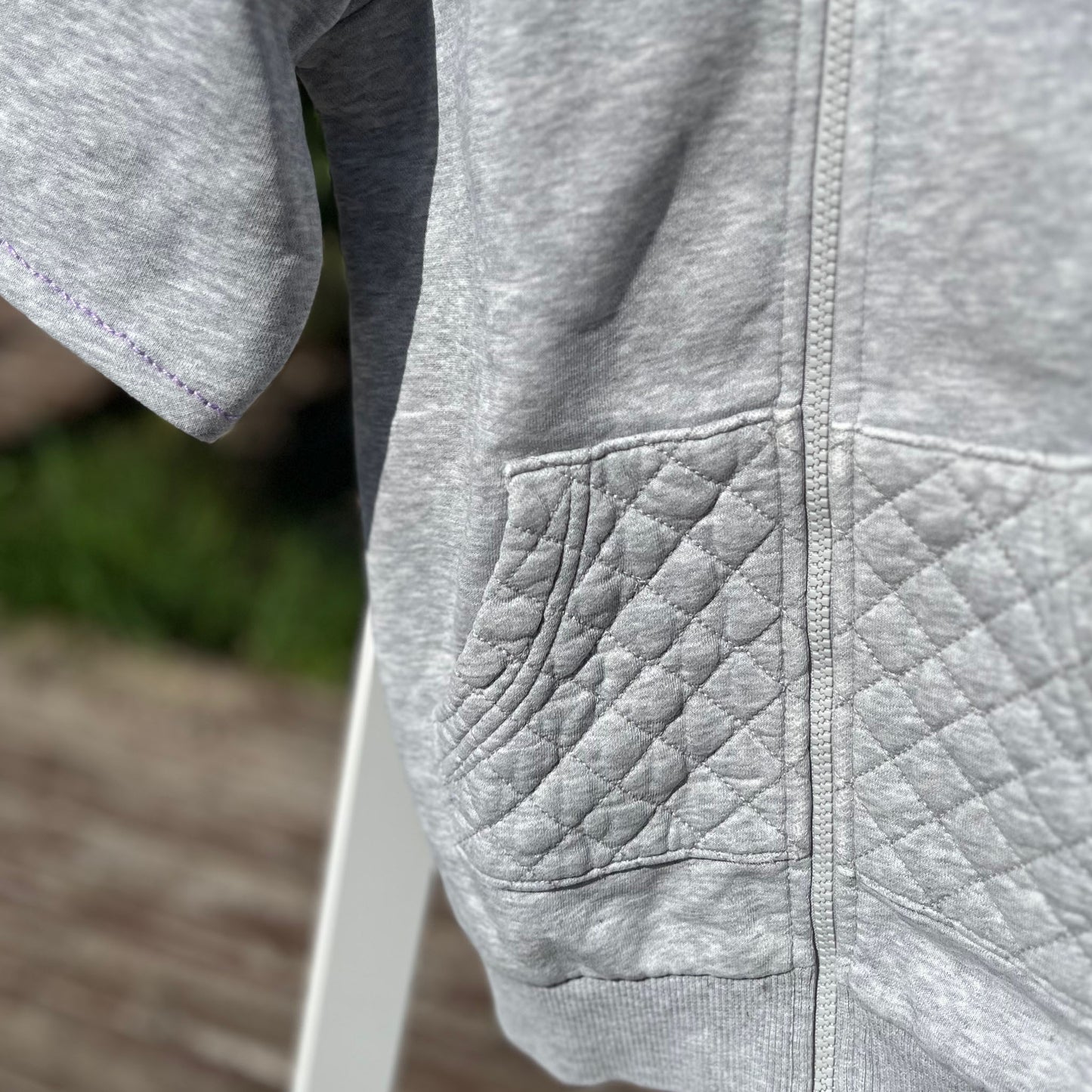 Benetton, kortärmad hoodie